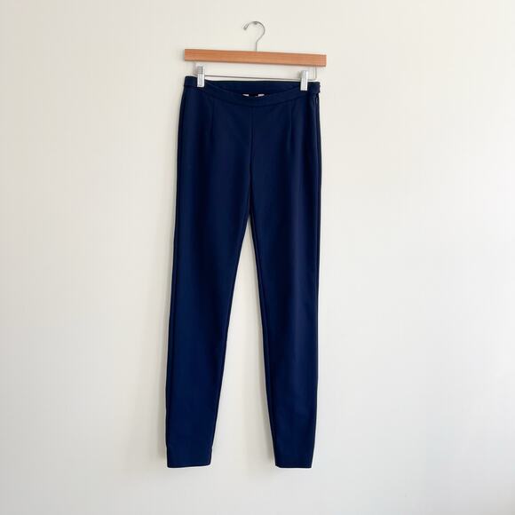 Lilly Pulitzer Midnight Navy Alessia Stretch Navy Dinner Dress Pants, Size 2 - Picture 4 of 13